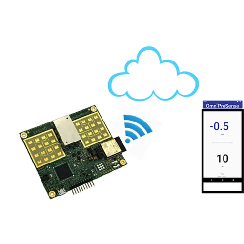 OmniPreSense OPS243-C FMCW＆ドップラレーダセンサ（WiFi / Bluetooth内蔵）