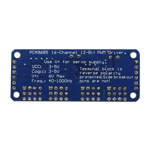 PCA 9685 16チャンネル 12ビット PWM サーボドライバ