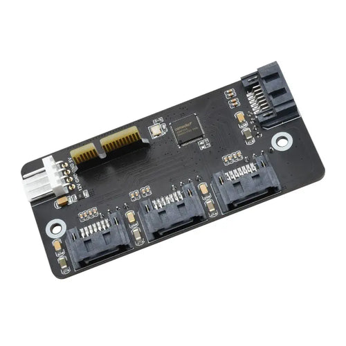 PCIe - 4チャンネル SATA 3.0エクスパンダ 6Gpbs 高速 SATAインタフェース CM4対応