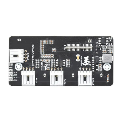 PCIe - 4チャンネル SATA 3.0エクスパンダ 6Gpbs 高速 SATAインタフェース CM4対応