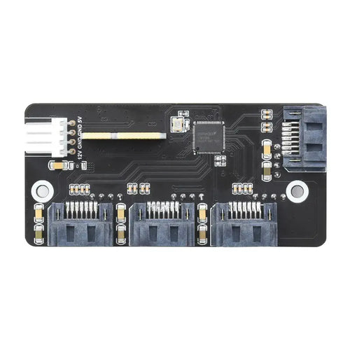 PCIe - 4チャンネル SATA 3.0エクスパンダ 6Gpbs 高速 SATAインタフェース CM4対応