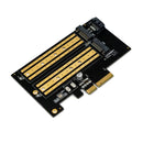 PCle - NVMe SSDアダプタ