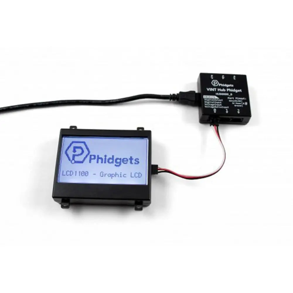 Phidget VINTグラフィック128x64 LCDディスプレイ
