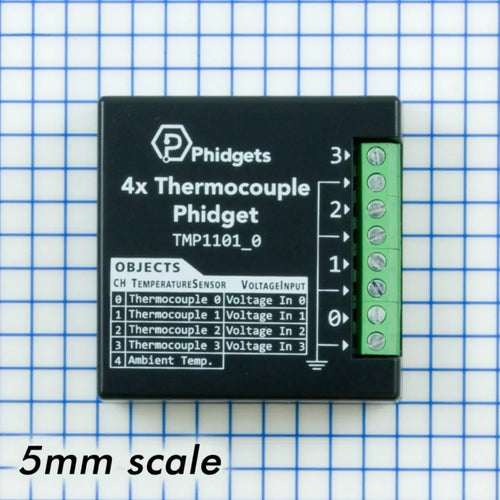 Phidget VINT4 入力熱電対 インタフェース