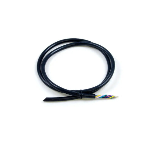 Phidgets 12芯ケーブル (22AWG、黒)