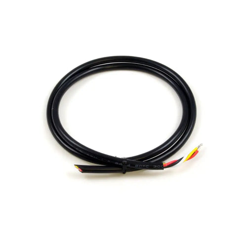 Phidgets 4芯ケーブル (16AWG、黒)