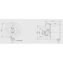 Phidgets ロータリエンコーダ (1000CPR、12mm中実シャフト、インデックス付き)