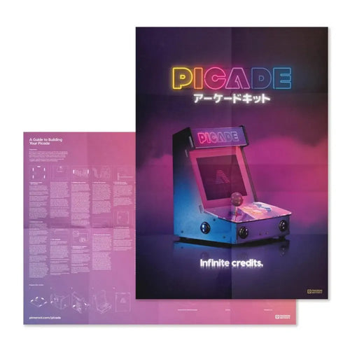 Picade Raspberry PiゲームキットV2（Raspberry Pi 4互換）