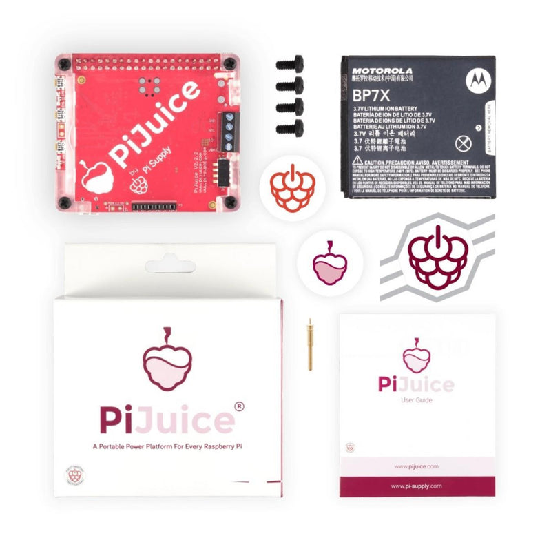 Raspberry Pi用 PiJuice ポータブルパワープラットフォーム