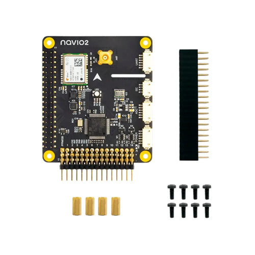 PiShop Navio2 オートパイロット HAT（Raspberry Pi 用、ArduPilot と ROS 搭載）