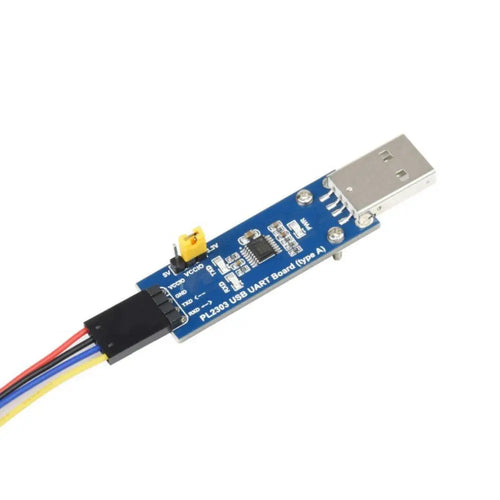 PL2303 USB to UART（TTL）通信モジュールV2、USB-Aコネクタ