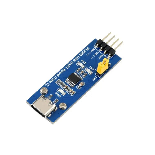 PL2303 USB UARTボード (タイプC) USB - UART (TTL) 通信モジュール USB-C