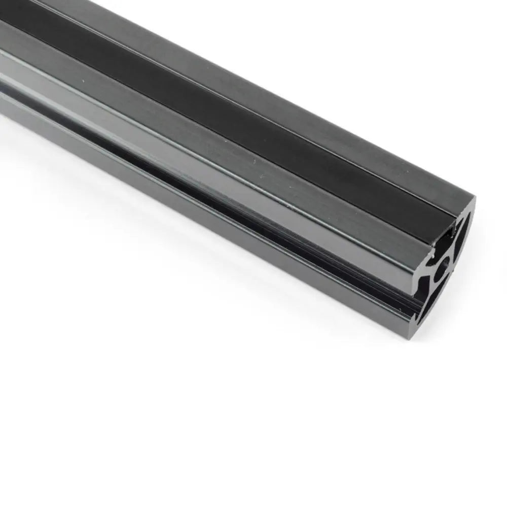 20mm押出用プラスチックインサート、500mm、黒（4枚入り）