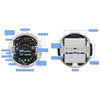 Pololu 3pi+ 2040 ロボット - Hyper Edition (15:1 HPCBモータ)、組み立て済み