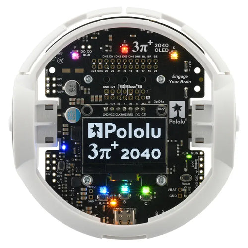 Pololu 3pi+ 2040 ロボット - Hyper Edition (15:1 HPCBモータ)、組み立て済み