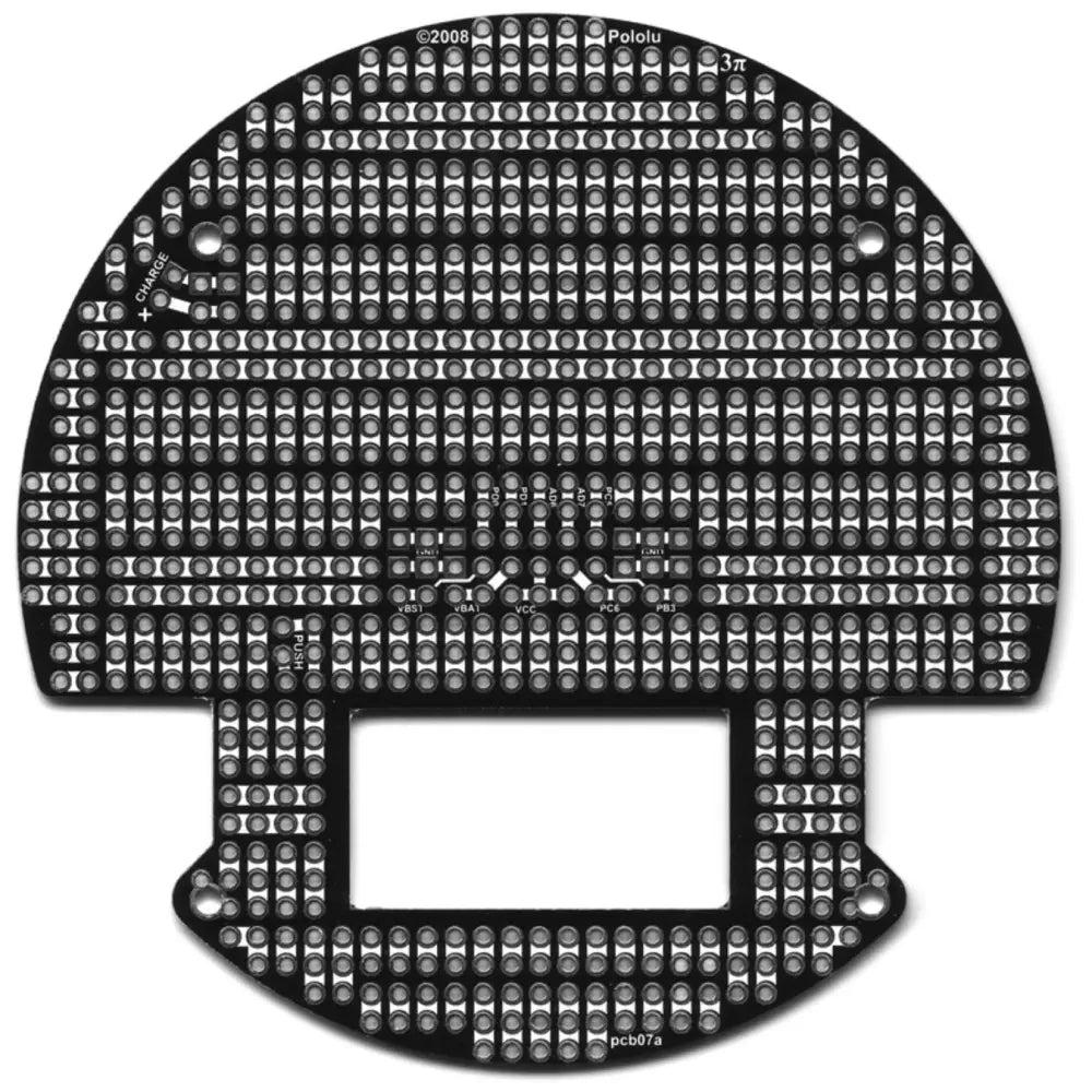 Pololu 3pi ブラック拡張キット（カットアウト付き）