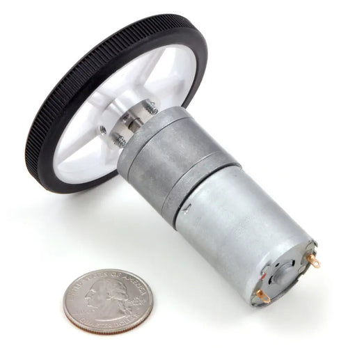 Pololu 4.4:1 メタルギアモーター 25Dx48L mm MP 12V