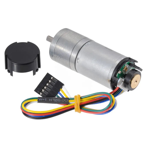 Pololu 47:1 メタルギアモーター 25Dx67L mm HP 12V、48 CPR エンコーダー付き