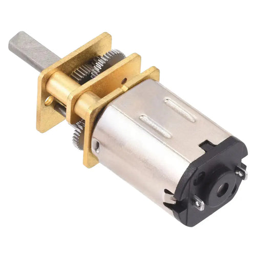 Pololu 50:1 マイクロメタルギアモーター MP 6V 延長モーターシャフト付き