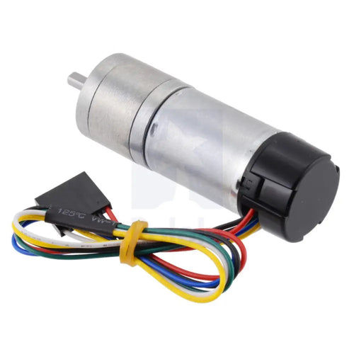 Pololu 6VDC、120 RPM 65オンスエンコーダー付きギアモーター