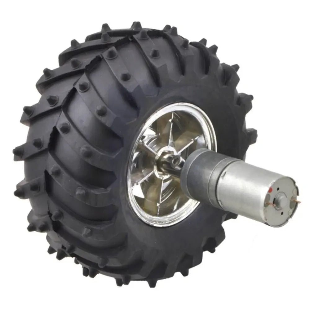 Pololu 6VDC、120 RPM 65オンスエンコーダー付きギアモーター