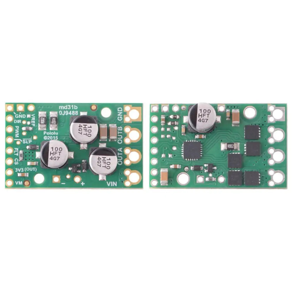 Pololu G2ハイパワーモータドライバ　17A、6.5V-30V