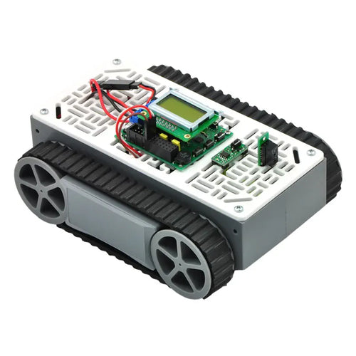 Pololu RP5 / Rover 5用 拡張プレート RRC07A (ナロー) ソリッドライトブルー