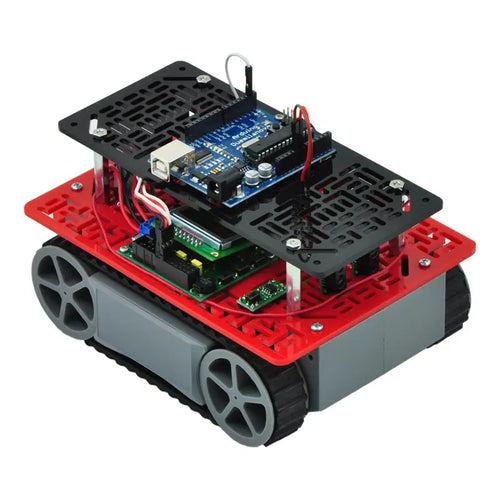 Pololu RP5 / Rover 5用 拡張プレート RRC07A (ナロー) ソリッドライトブルー