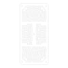 Pololu RP5 / Rover 5用 拡張プレート RRC07A (ナロー) ソリッドホワイト