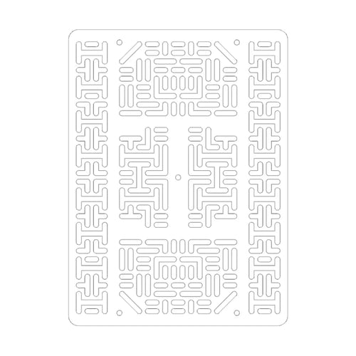 Pololu RP5 / Rover 5用 拡張プレート rrc07b (ワイド) 透明クリア