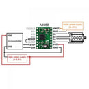 Pololu 8-35V 2A 単一2極ステッピングモータドライバ A4988