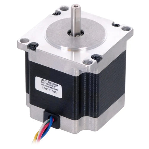 Pololu ステッピングモータ (ユニポーラ/バイポーラ、200ステップ/回転、57 x 56mm、7.4V、1A/相)
