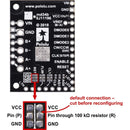 Pololu TB67S249FTGステッパモータドライバキャリア（1.7 A連続）