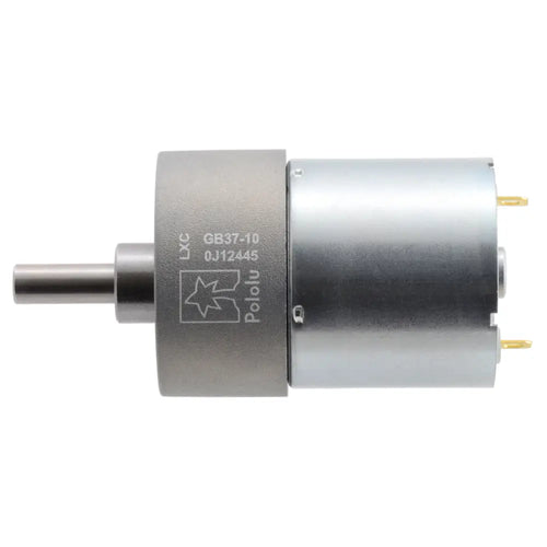 Pololu 10:1 メタル ギアモーター 37Dx50L mm 24V (ヘリカル ピニオン)