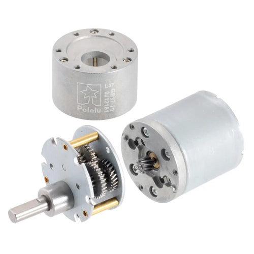 Pololu 131:1 メタル ギアモーター 37Dx57L mm 24V (ヘリカル ピニオン)