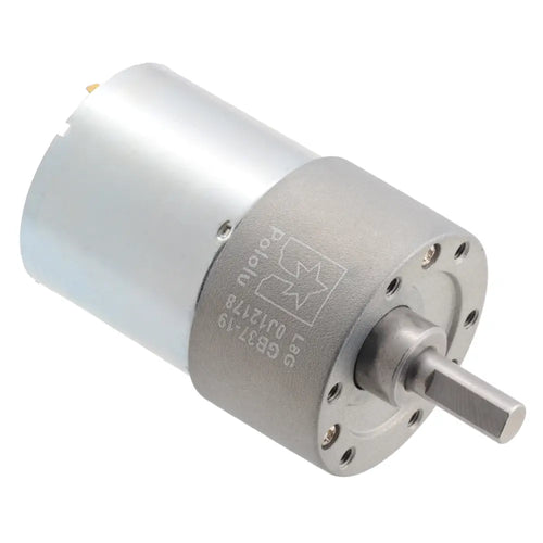 Pololu 19:1 メタル ギアモーター 37Dx52L mm 24V (ヘリカル ピニオン)