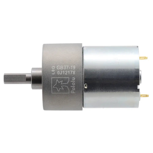Pololu 19:1 メタル ギアモーター 37Dx52L mm 24V (ヘリカル ピニオン)