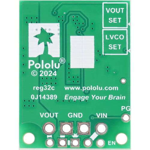 Pololu 4.2-15V、3.3A 微調整降圧電圧レギュレータ（調整可能な低電圧カットオフ付き）D30V33MASCMA