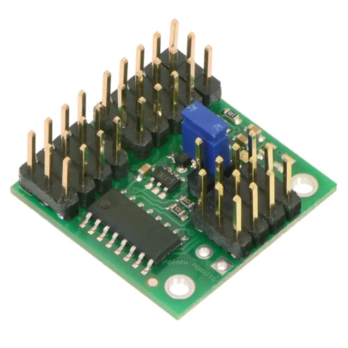 Pololu 4 チャンネル RC サーボ マルチプレクサー (部分キット)
