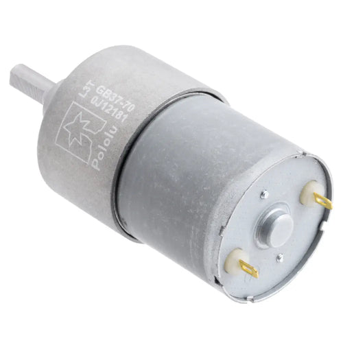 Pololu 70:1 メタル ギアモーター 37Dx54L mm 12V (ヘリカル ピニオン)
