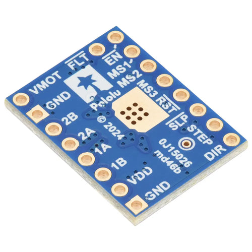 Pololu A5984 ステッピング モーター ドライバー キャリア、固定 1A@5V / 660mA@3.3V、ブルー エディション