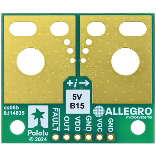 Pololu ACS37220LEZATR-150B5 電流センサー 大型キャリア -150A ～ +150A、5V