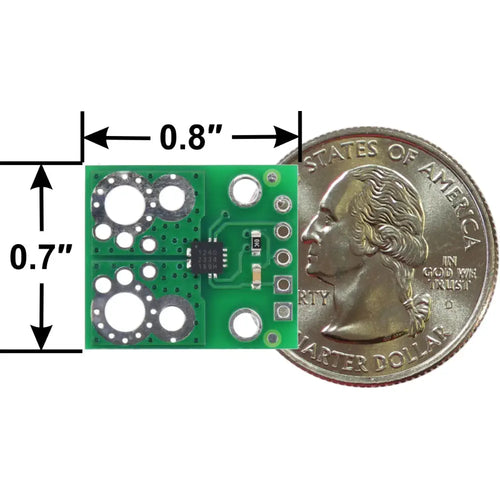 Pololu ACS71240KEXBLT-030B3 電流センサーキャリア -30A ～ +30A、3.3V