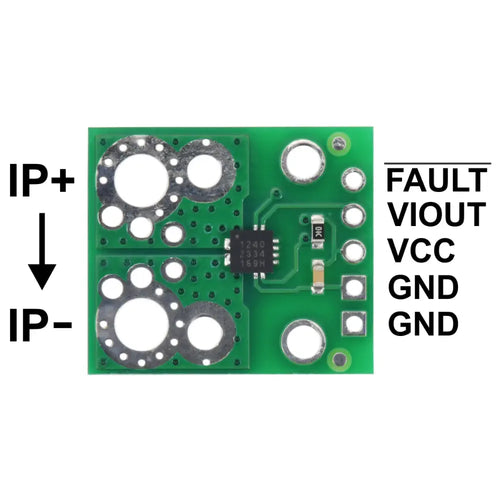 Pololu ACS71240KEXBLT-050U5 電流センサーキャリア 0A ～ 50A、5V