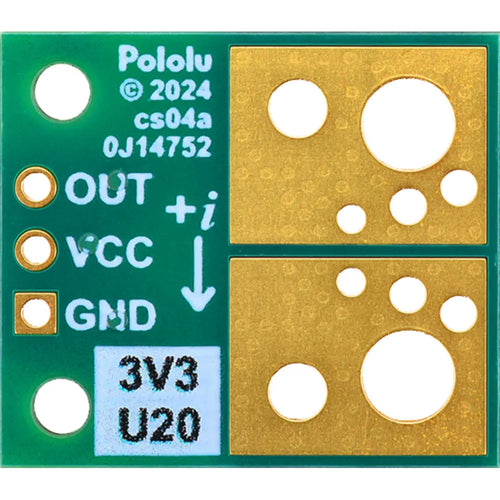 Pololu ACS72981ELRATR-200U3 電流センサー コンパクトキャリア 0A ～ 200A、3.3V