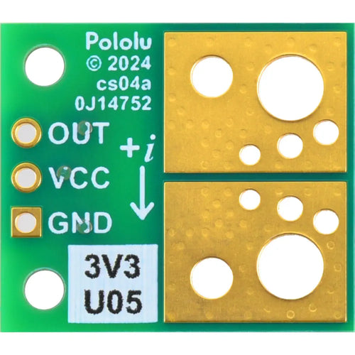 Pololu ACS72981LLRATR-050U3 電流センサー コンパクトキャリア 0A ～ 50A、3.3V