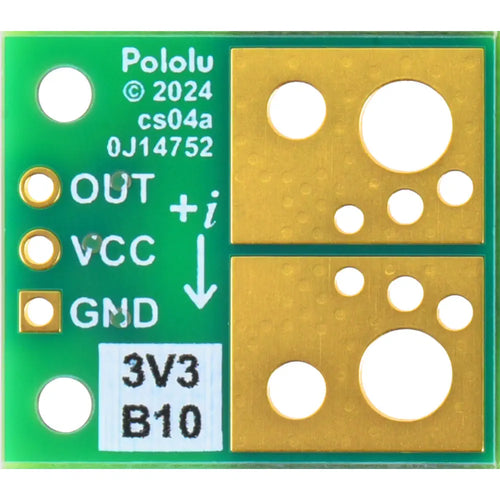 Pololu ACS72981LLRATR-100B3 電流センサー コンパクトキャリア -100A ～ +100A、3.3V