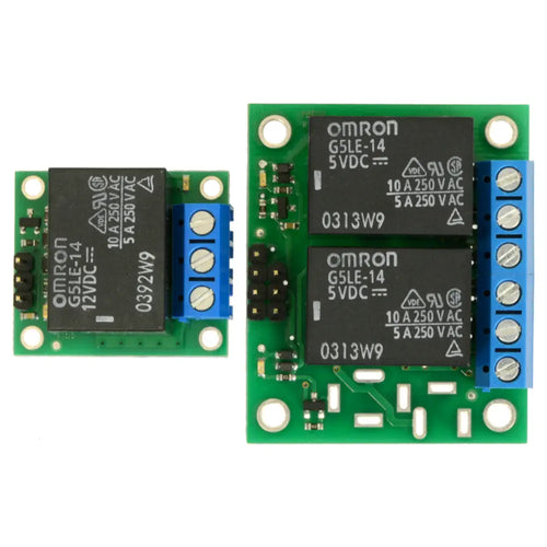 Pololu ベーシック 2 チャンネル SPDT リレー キャリア (5VDC リレー付き) (組み立て済み)