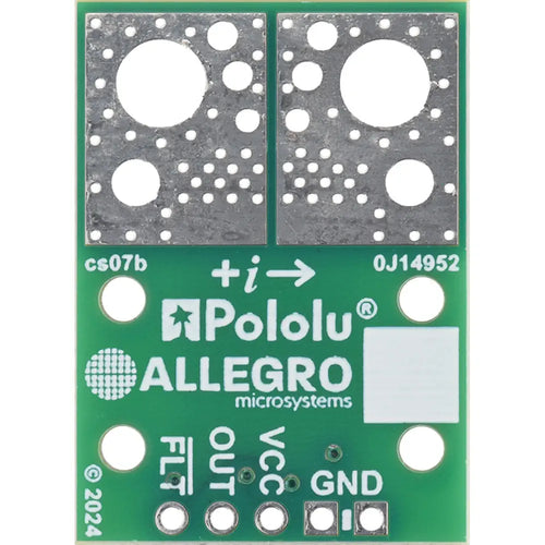 Pololu CT432-HSWF50MR TMR 電流センサー コンパクト キャリア -50A ～ +50A、5V