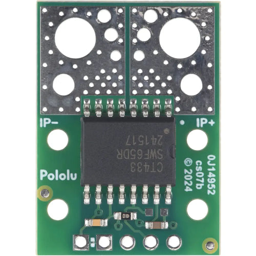 Pololu CT433-HSWF65DR TMR 電流センサー コンパクト キャリア 0A ～ 65A、3.3V